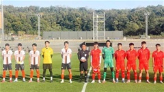 U17 Việt Nam kết thúc chuyến tập huấn Hàn Quốc bằng một trận thắng
